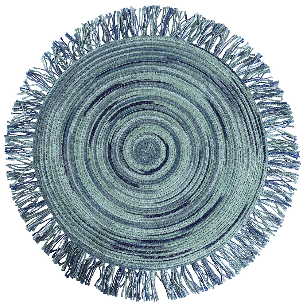 ROUND PLACEMAT WITH BANGS SH OCEAN - 5908037