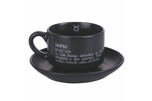 VICTIONARY TORO COFFEE CUP W/SAUCER  - 5910682