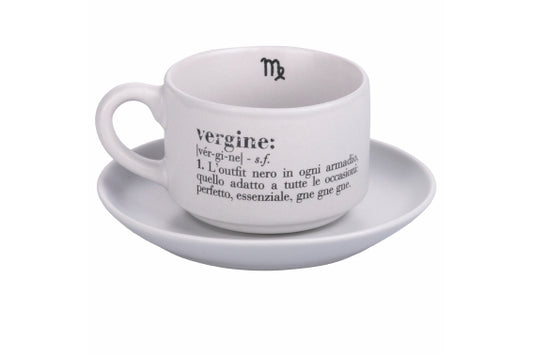 VICTIONARY VERGINE COFFEE CUP W/SAUCER  - 5910686