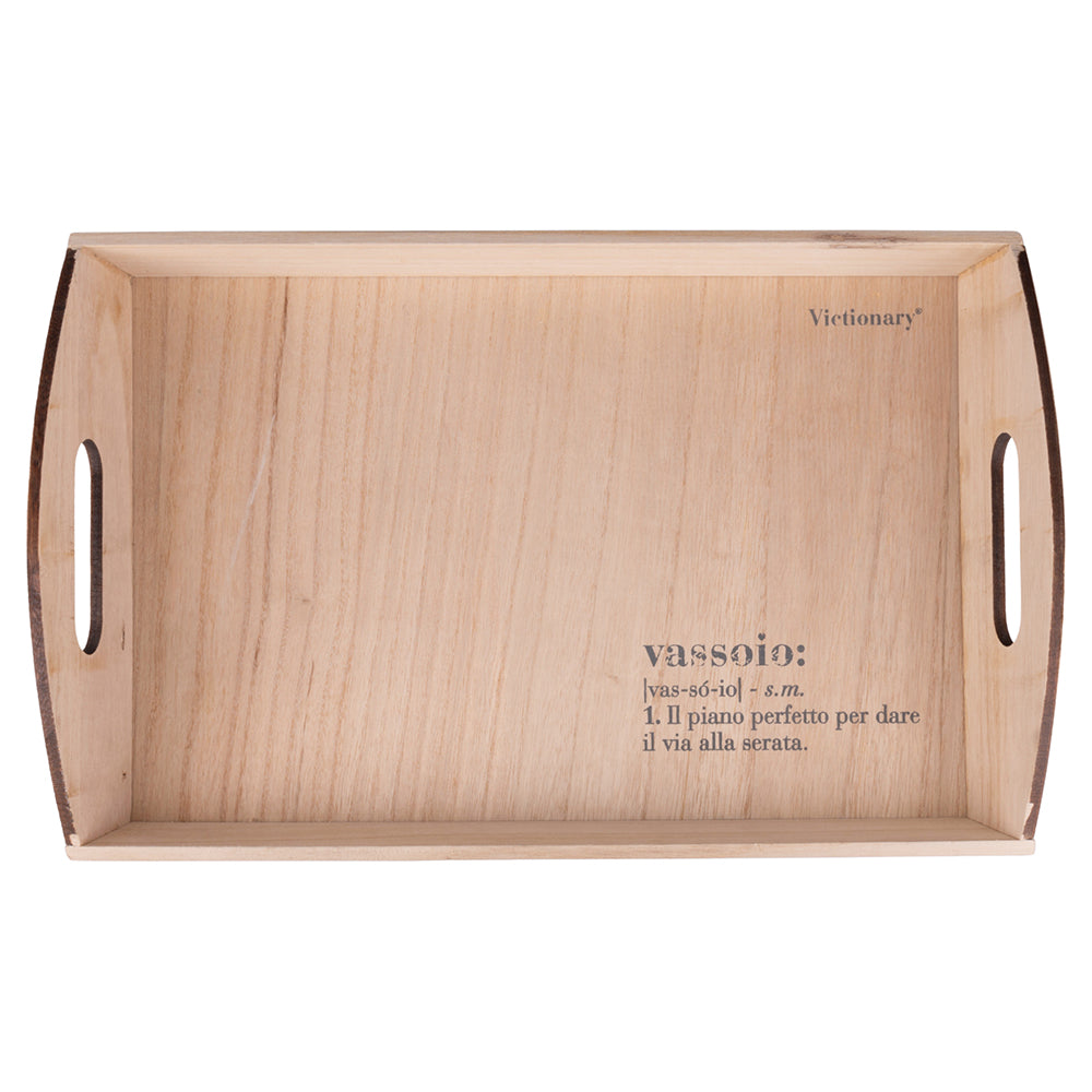 VICTIONARY RECTANGULAR TRAY B 45 X 30 CM - 5911350