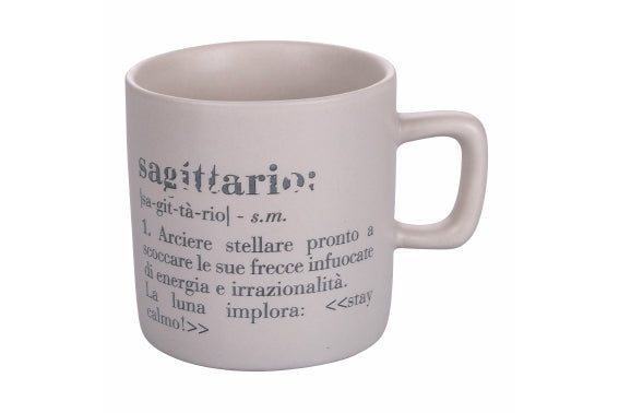 Coffee cup 90 ml in bone china, Victionary Zodiac Sagittarius