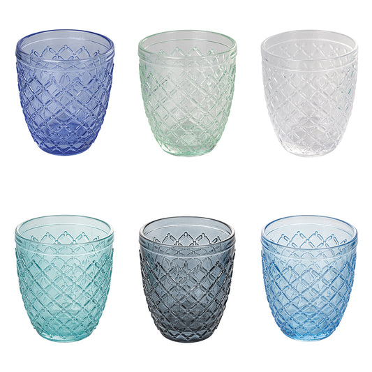 CASTLE SET 6 WATER GLASSES OCEAN - 5911620