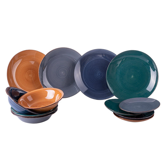 DINNER SET 12 PIECES BAITA WINTER - 5911870