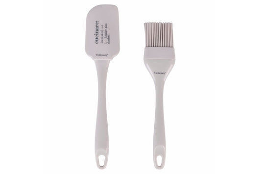 VICTIONARY SET 2 PCS SPATULA AND BRUSH COOKING - 5913882