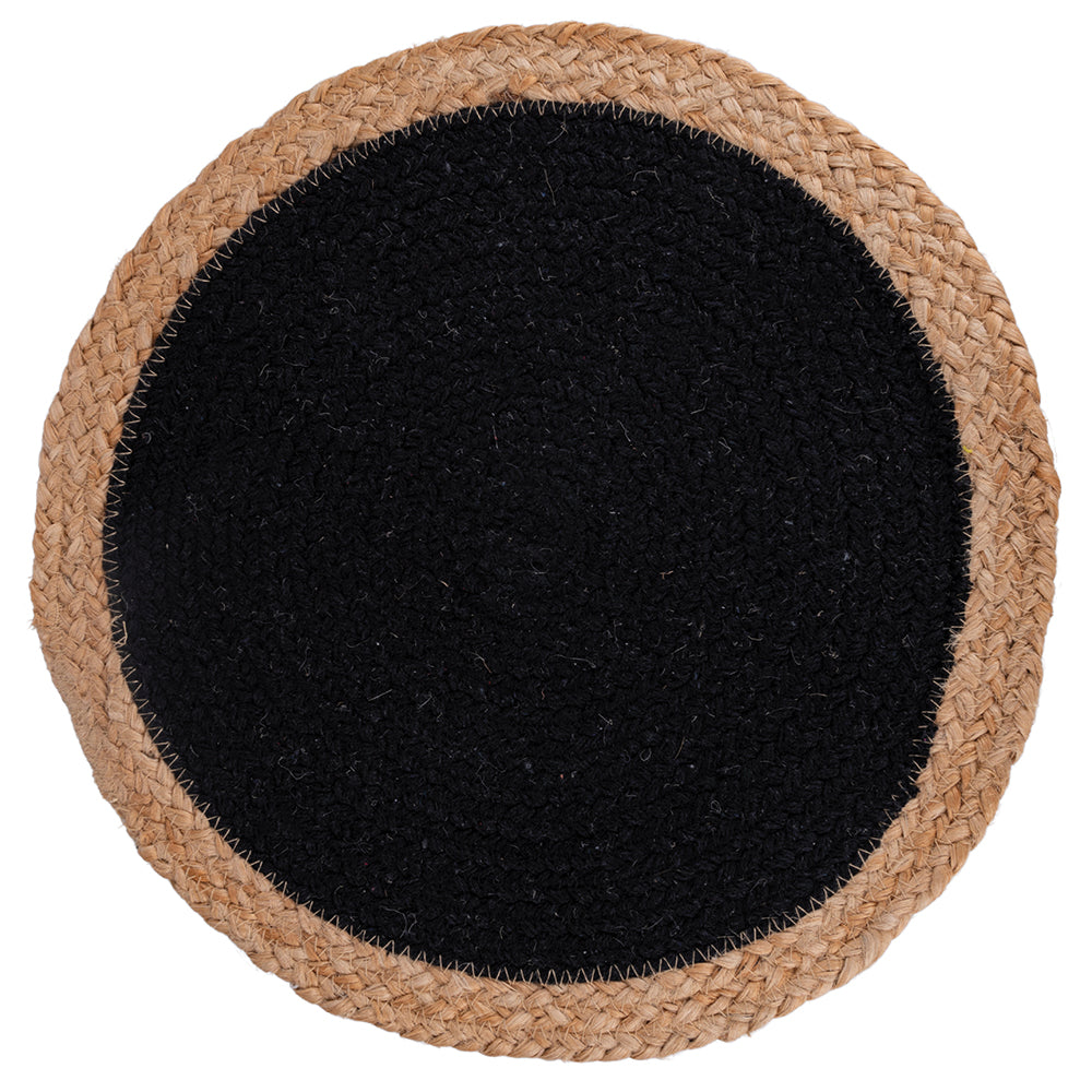 BLACK JUTE PLACEMAT - 5915649