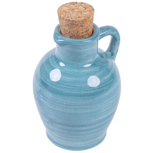 MASSERIA OIL JAR AMPHORA TEAL BLUE COLOR 95ML - 5915903