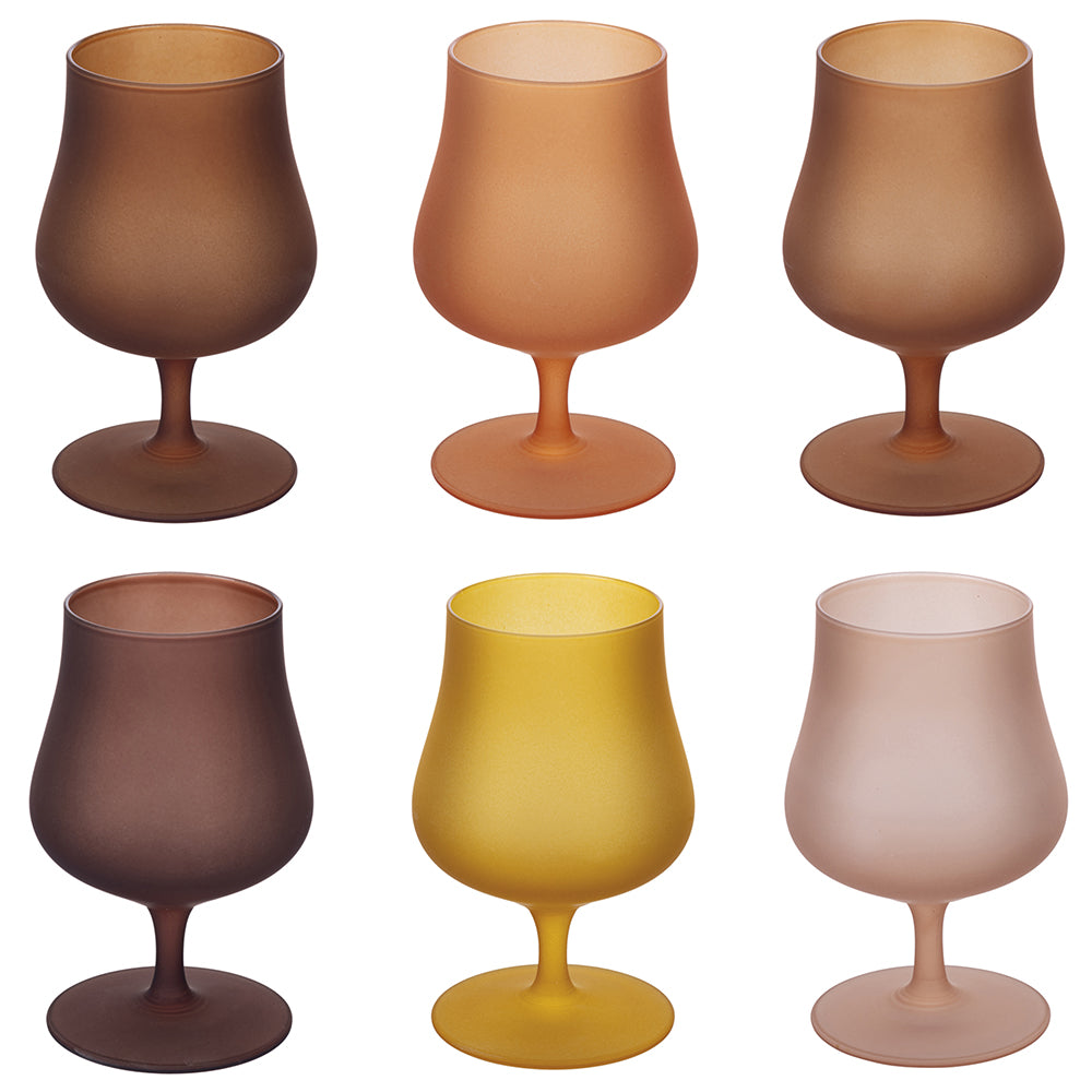 SHOT SET OF 6 CHOCOLATE LIQUEUR GLASSES - 5918596