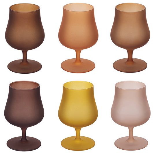 SHOT SET OF 6 CHOCOLATE LIQUEUR GLASSES - 5918596