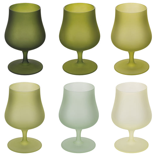 SHOT SET 6 LIQUER GLASSES NEW GREENERY - 5918597