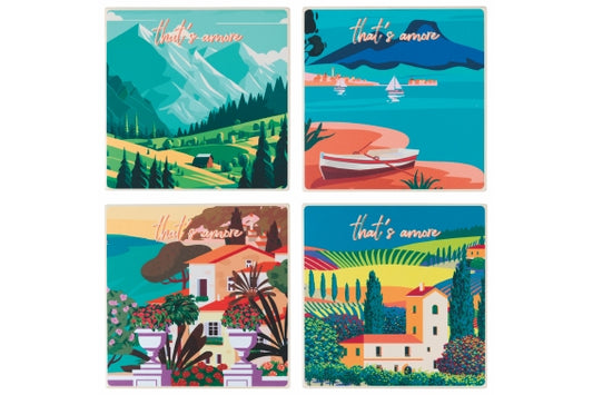 THAT S AMORE DECORATIVE TILE 20x20CM 4 ASS. - 5918745