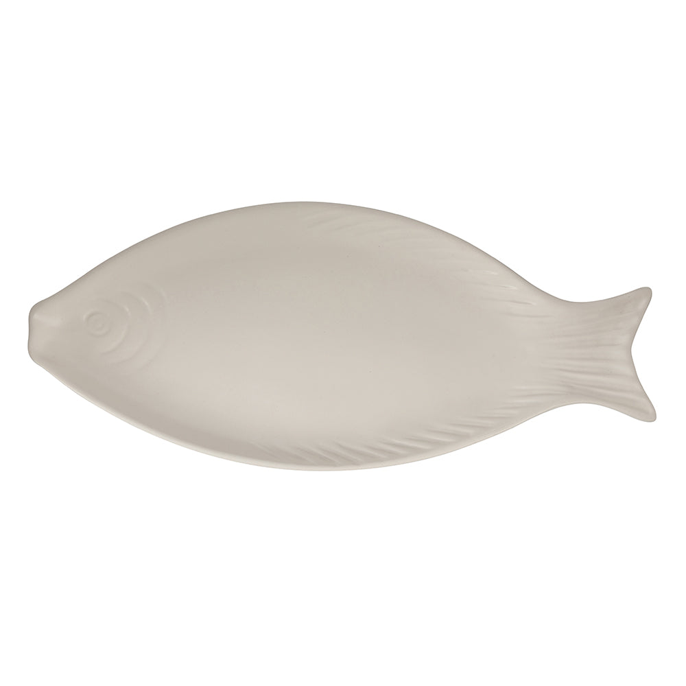 KOS FISH PLATE OVAL WHITE 31CM - 5918762