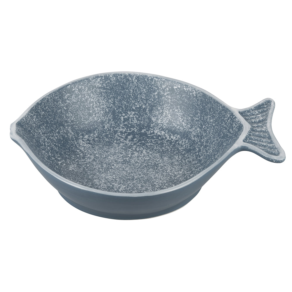 PAROS FISH PLATE TURQUOISE BOTTOM 24CM - 5918768