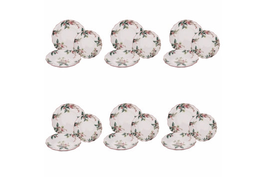 VINTAGE XMAS DINNER SET 18 PCS - 5919058