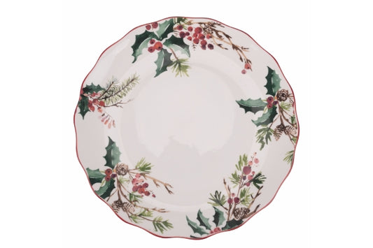 VINTAGE XMAS DINNER PLATE - 5919060