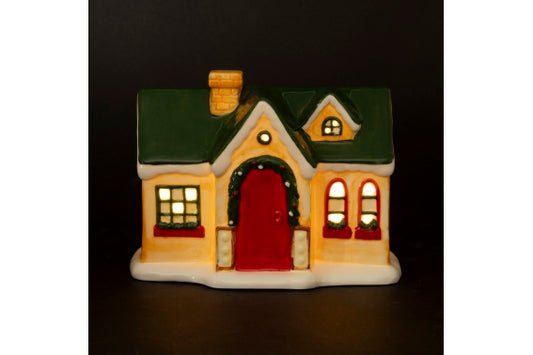 XMAS CERAMIC HOUSE LED 18*10*15 CM - 5919094