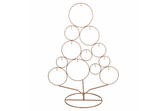 GOLD METAL TREE WITH HOOKS H.50 CM - 5919664