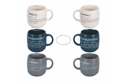 VICTIONARY SET 3 MUGS 350 ML STACKABLE - 5919810