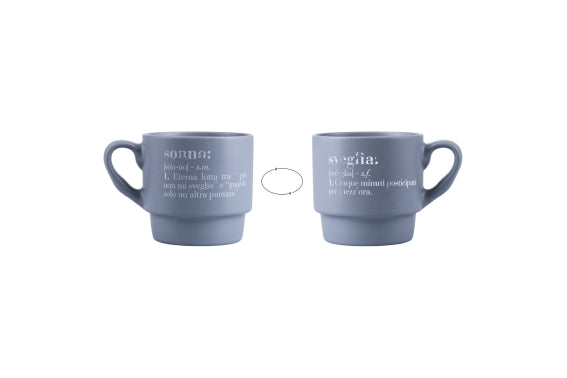 VICTIONARY MUG 350 ML SONNO/SVEGLIA - 5919811
