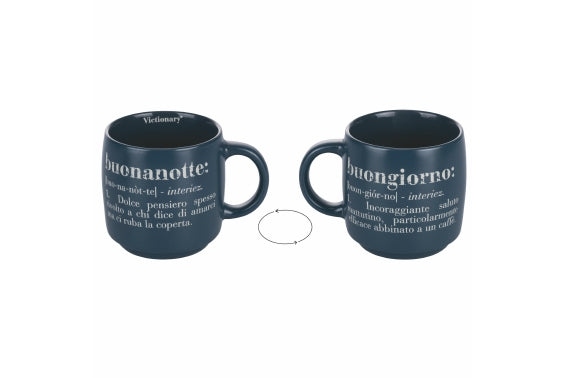 VICTIONARY MUG 350 ML GOOD MORNING/GOOD NIGHT - 5919813