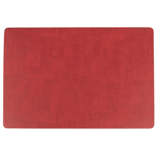 RED SOFT TOUCH PLACEMAT - 5919822