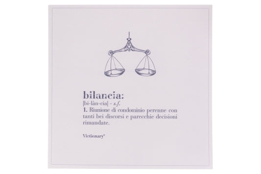 VICTIONARY PLACEMAT LIBRA  - 5919989