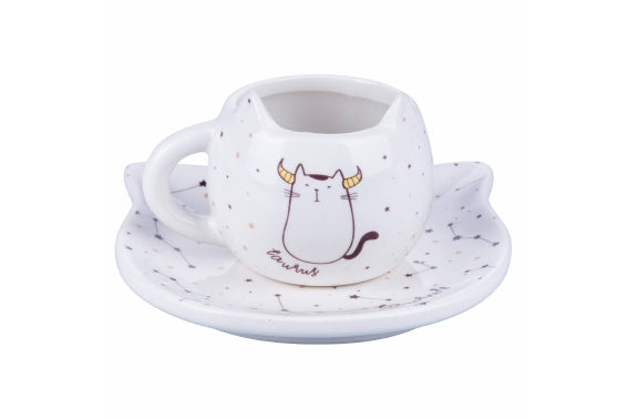 OROSCOCATS CUP AND SAUCER SET TAURUS- 5920344