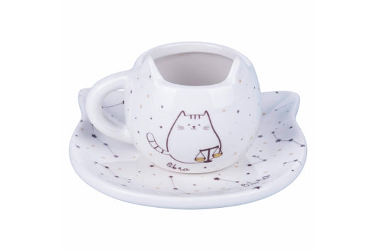 OROSCOCATS CUP AND SAUCER SET LIBRA - 5920349