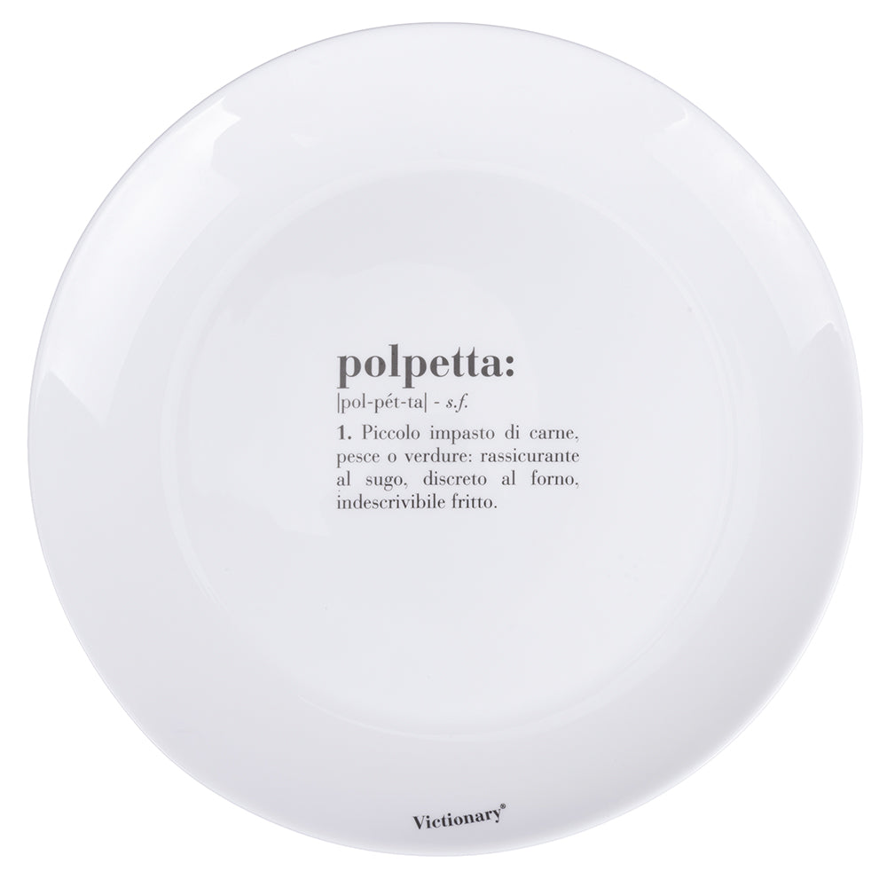 VICTIONARY DINNER PLATE D27CM MEATBALL - 5920654