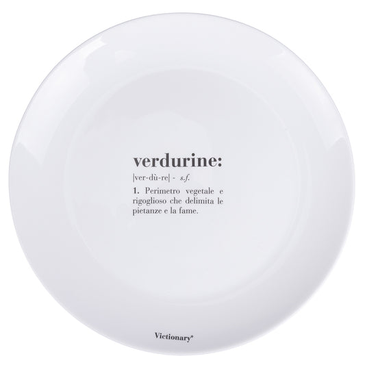 VICTIONARY ROUND DINNER PLATE D27CM VEGETABLES - 5920656