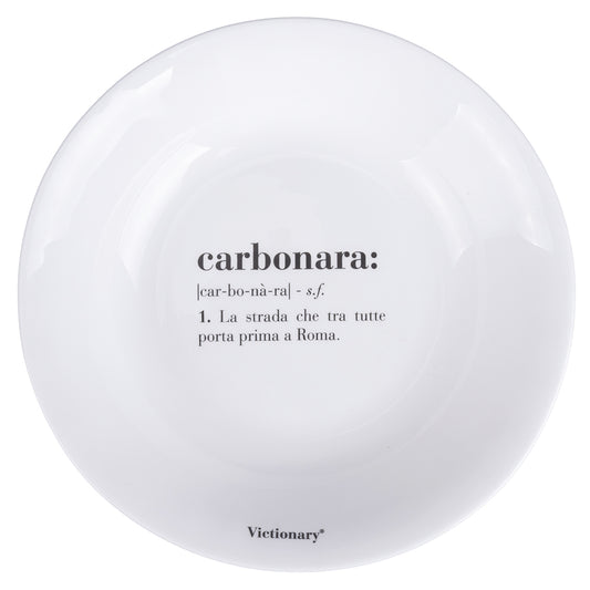 VICTIONARY SOUP PLATE OPAL ROUND D22CM CARBONARA - 5920661