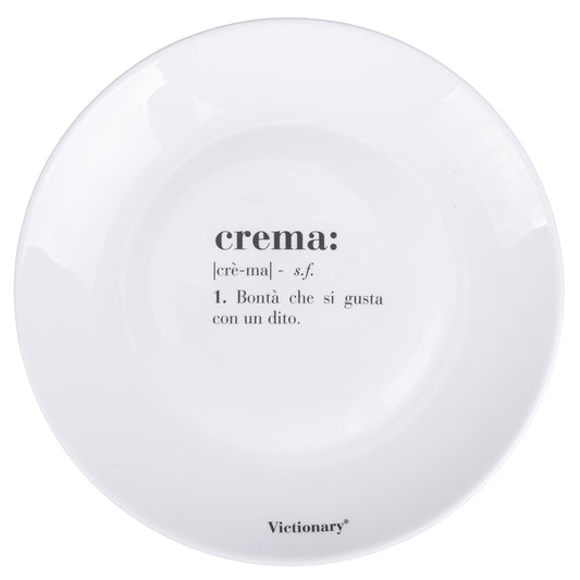 VICTIONARY FRUIT PLATE OPAL ROUND D20.5CM CREAM - 5920666