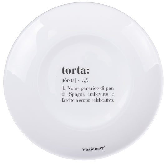 VICTIONARY PIATTO FRUTTA OPALE TONDO D20,5CM TORTA - 5920668