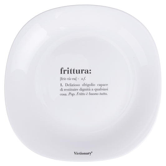 VICTIONARY SQUARED DINNER PLATE OPAL D28CM FRYING - 5920673