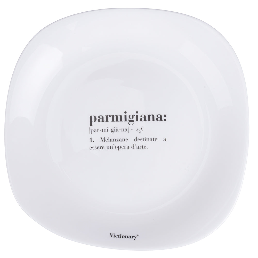 VICTIONARY SQUARED DINNER PLATE OPALD28 PARMIGIANA - 5920675
