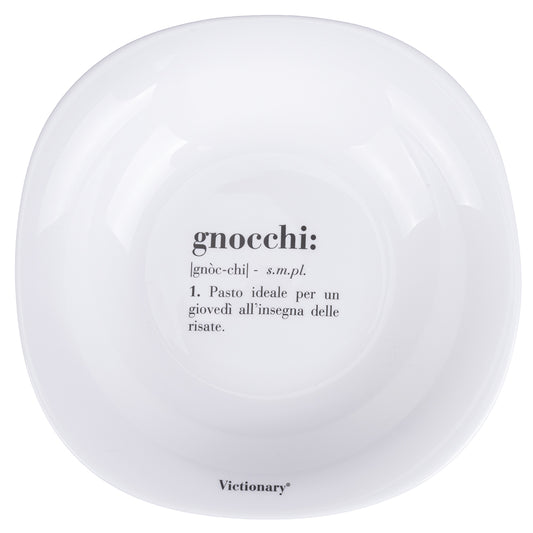 VICTIONARY SQUARED SOUP PLATE OPAL. D23CM GNOCCHI - 5920678