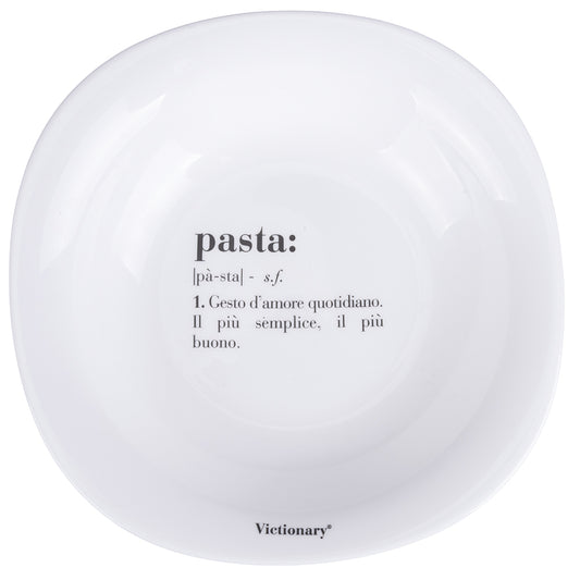 VICTIONARY SQUARED SOUP PLATE D23CM PASTA - 5920680