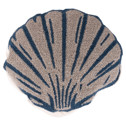 BLUE SHELL UPHOLSTERED CUSHION - 5920906