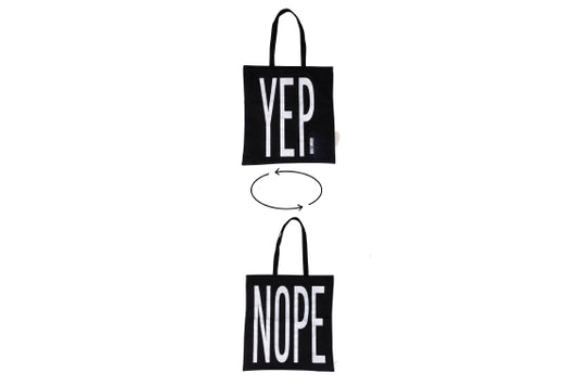 BIGISMORE TOTE BLACK/YEP NOPE - 5921035
