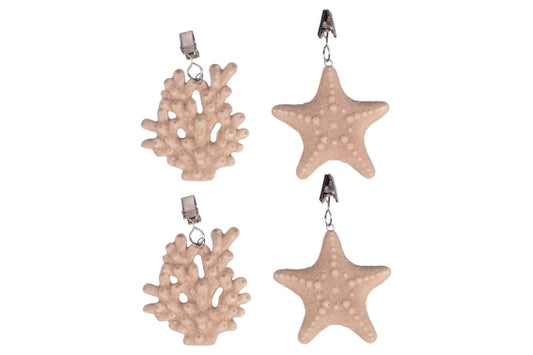 TABLECLOTH WEIGHTS SET 4 PCS ASSORTED SAND - 5921056