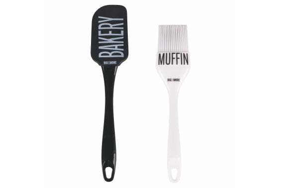 BIGIS. SET2 PCS SPATULA BRUSH BAKERY/MUFFIN - 5921062
