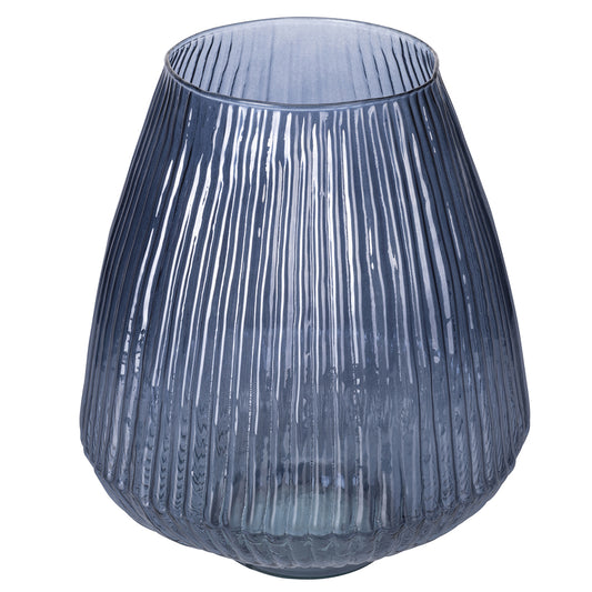 STRIPED VASE   OCEAN GLASS A H. 29CM - 5921123