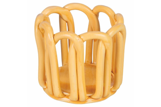 4 TONI SAND CERAMIC BASKET B - 5921347