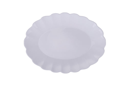 OPALINE SERVING PLATE 30,5X22,5 CM/SCALOPPED A - 5921428