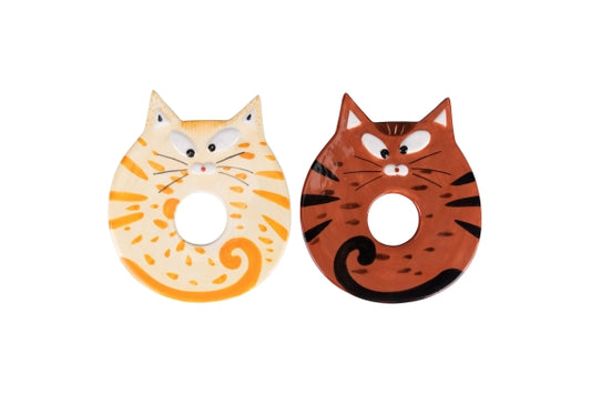 MIAO EGG HOLDER CAT SAUCER 2 ASS - 5921469