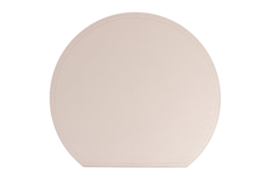 HORECA HALF-MOON PLACEMAT 36,5X33 E/LEATHER CREAM - 5921706