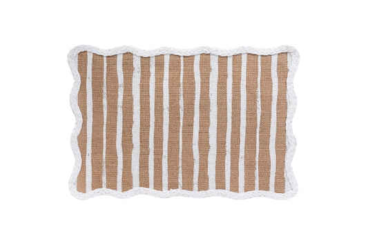 WAVY WHITE PLACEMAT - 5921777