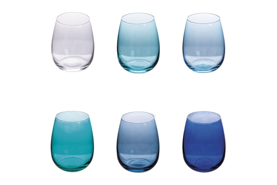 HAPPY HOUR SH OCEAN SOLID SET 6 GLASSES - 5921997