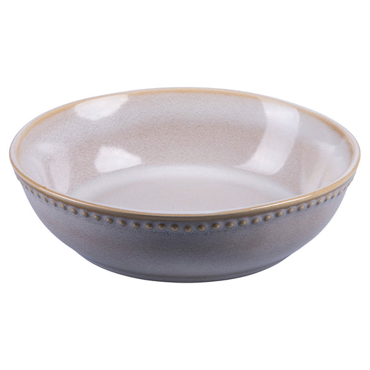 THE MARKET SOUP PLATE   DECORATED RIM - 5922132