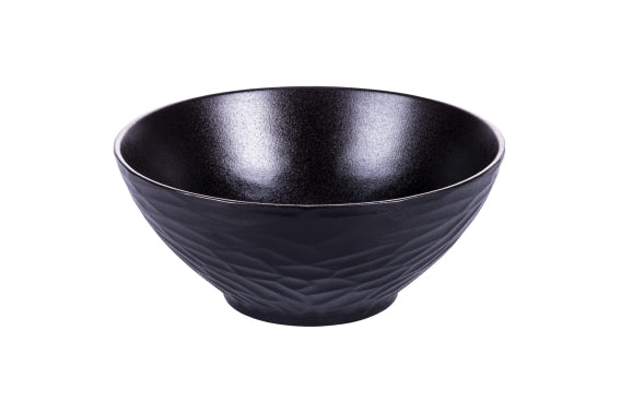HORECA BLACK BOWL 12.5X6CM 300ML - 5922284