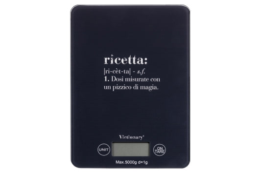 VICTIONARY DIGITAL KITCHEN SCALE RECIPE - 5922301